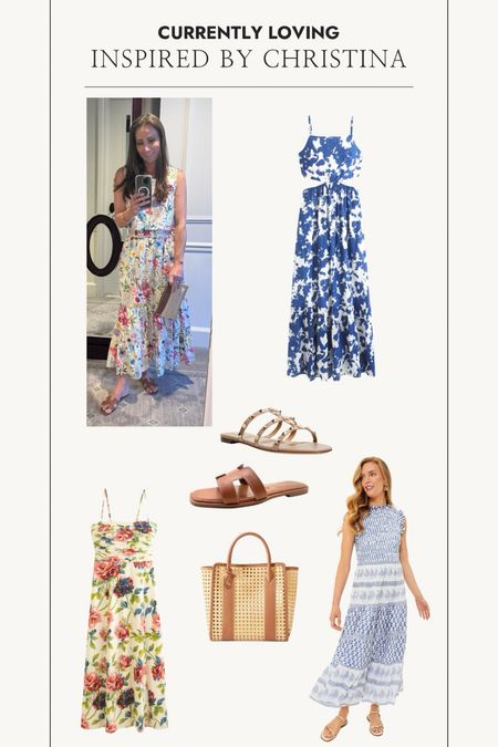 Inspired by Christina’s recent look, here’s some more summer outfits in fresh florals with our favorite go-to sandals! 

#LTKStyleTip #LTKSeasonal #LTKItBag