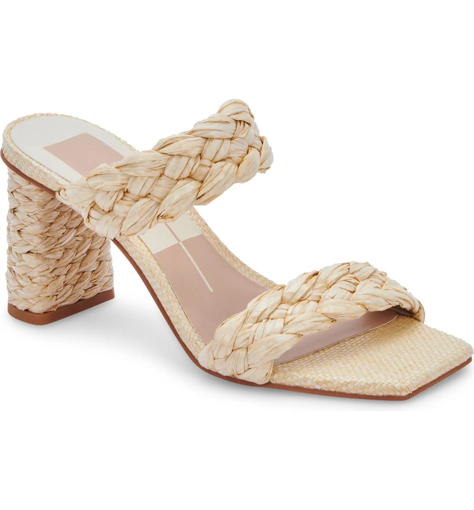 Dolce Vita Paily Raffia Sandal | Nordstrom | Nordstrom