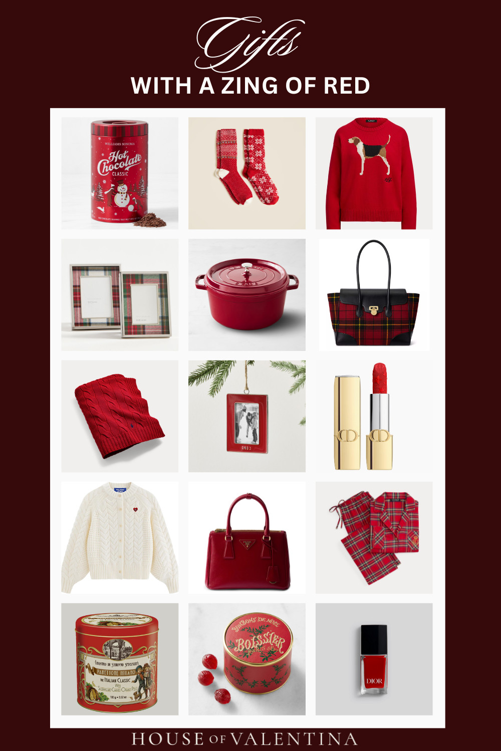 OMG I’m so obsessed with this Christmas gift guide! Every single pick has that perfect zing of red that makes the holidays feel magical, festive, and totally irresistible! As I put this together, I wanted gifts that felt cozy, elevated, and so “add to cart right now.” From luxe bags and classic plaid pieces to buttery-soft sweaters, bold red beauty must-haves, and nostalgic holiday treats—this is my ultimate Christmas gifting lineup filled with style, charm, and iconic holiday vibes! I am obsessed!  

 #LTKGiftGuide #LTKHoliday #LTKSeasonal