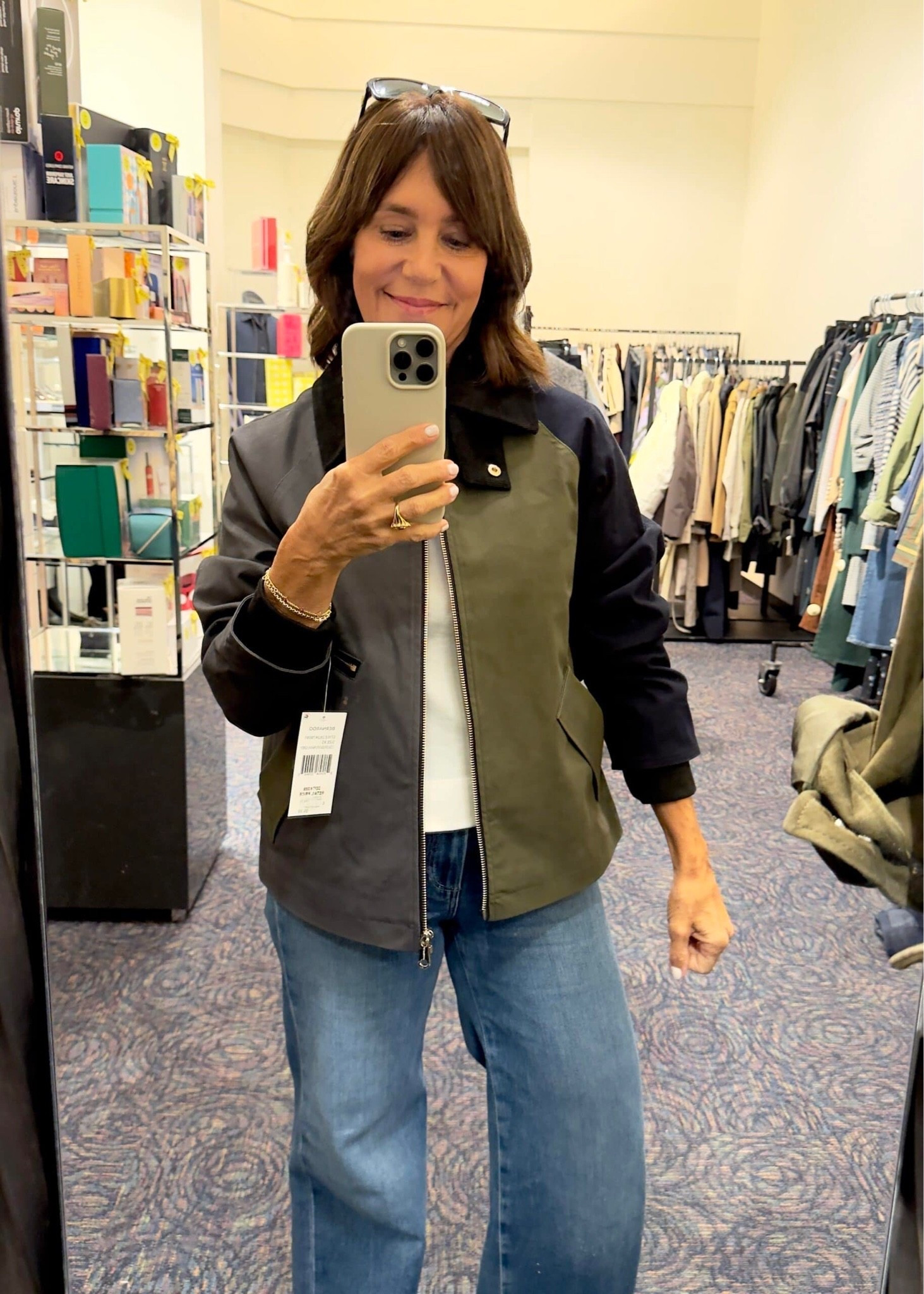 This jacket looks like Barbour for under $100 (on sale!) 🤩 Add this to your carts and wishlists!! True to size.

#LTKSeasonal #LTKOver40 #LTKSaleAlert