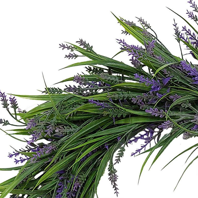 Mainstays 18" Artificial Wreath, Lavender, Purple Color. | Walmart (US)