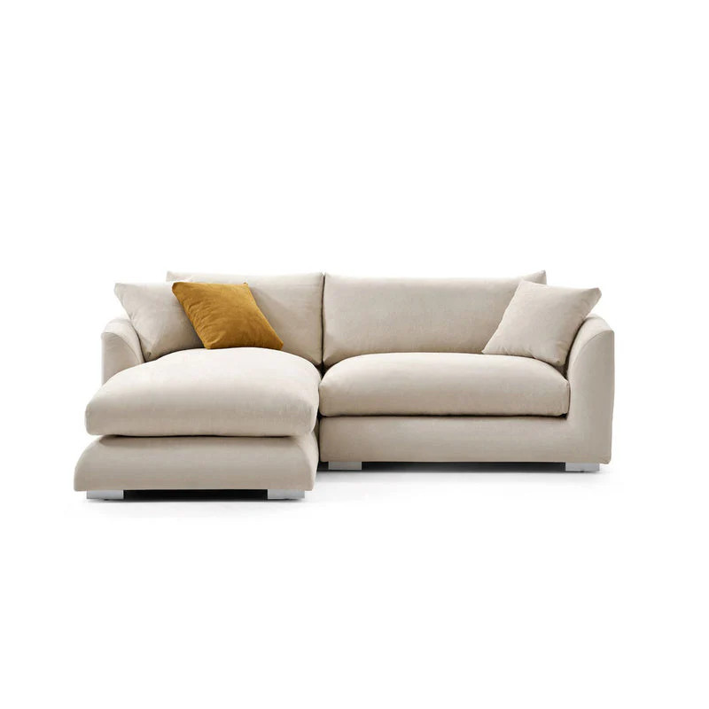 Feathers 88" Left Facing Sectional by Couch.com Being | Casual Chic Boutique