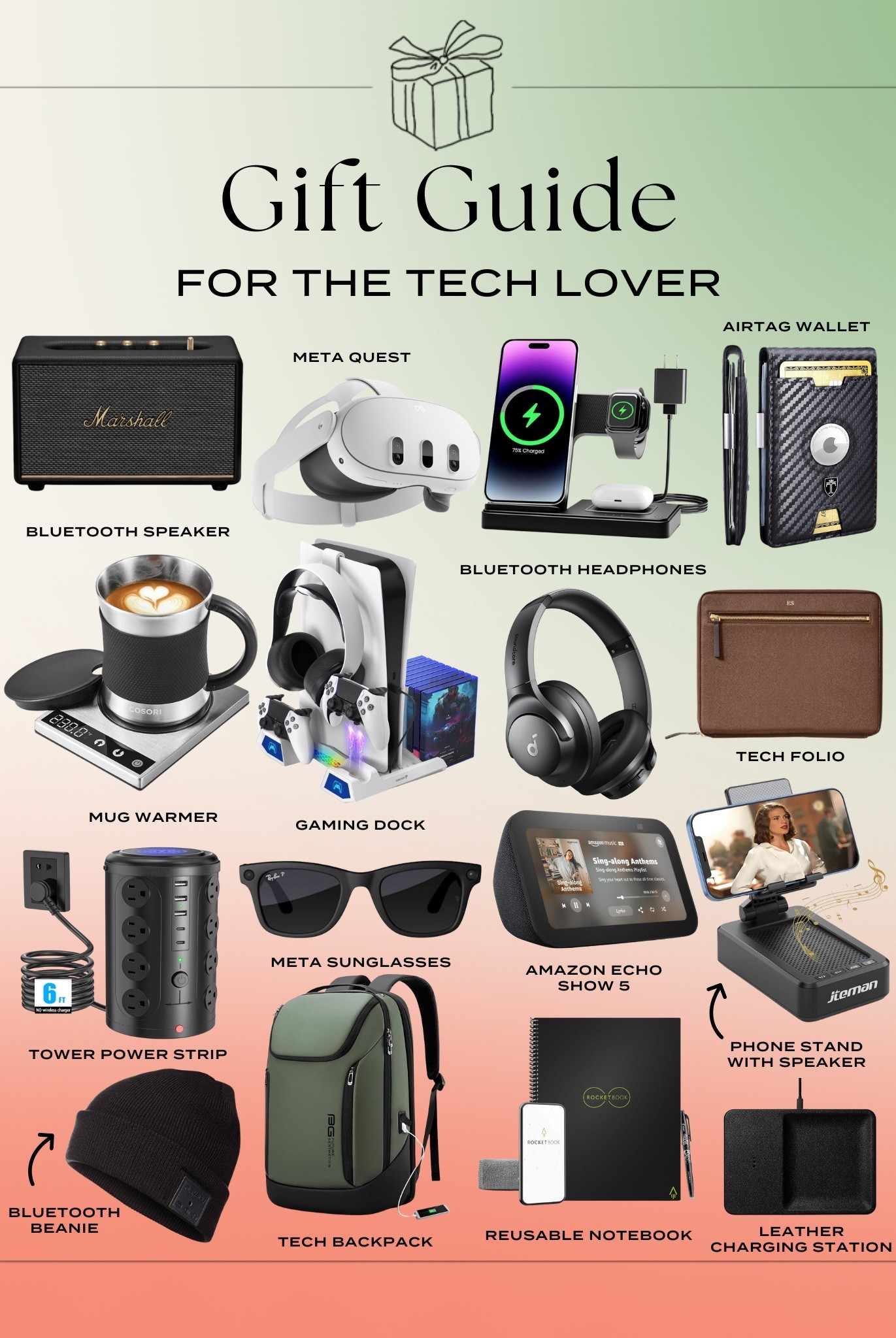 For the tech lover who’s always plugged in — shop the coolest gadgets of the season! From the Meta Quest to Bluetooth speakers, headphones, the Amazon Echo, and more. 🎮🔊🎧

#LTKSeasonal #LTKGiftGuide #LTKStyleTip