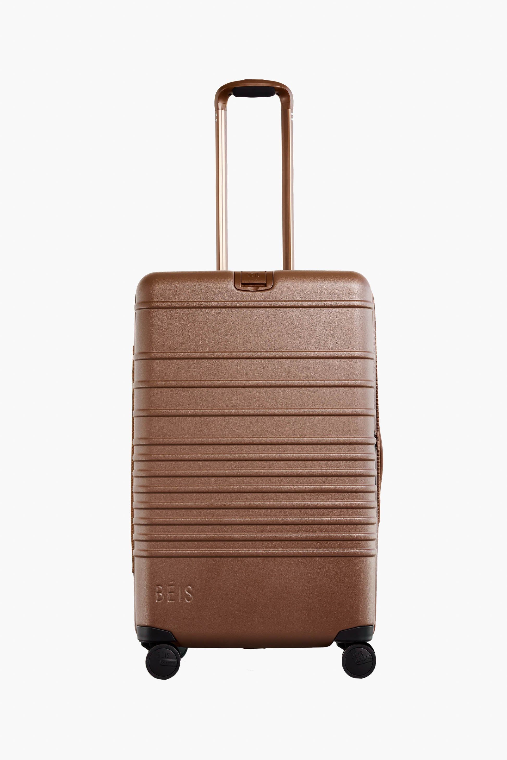 BÉIS 'The Medium Check-In Roller' in Maple - Brown 26 inch Medium Rolling Luggage & Checked Suit... | BÉIS Travel