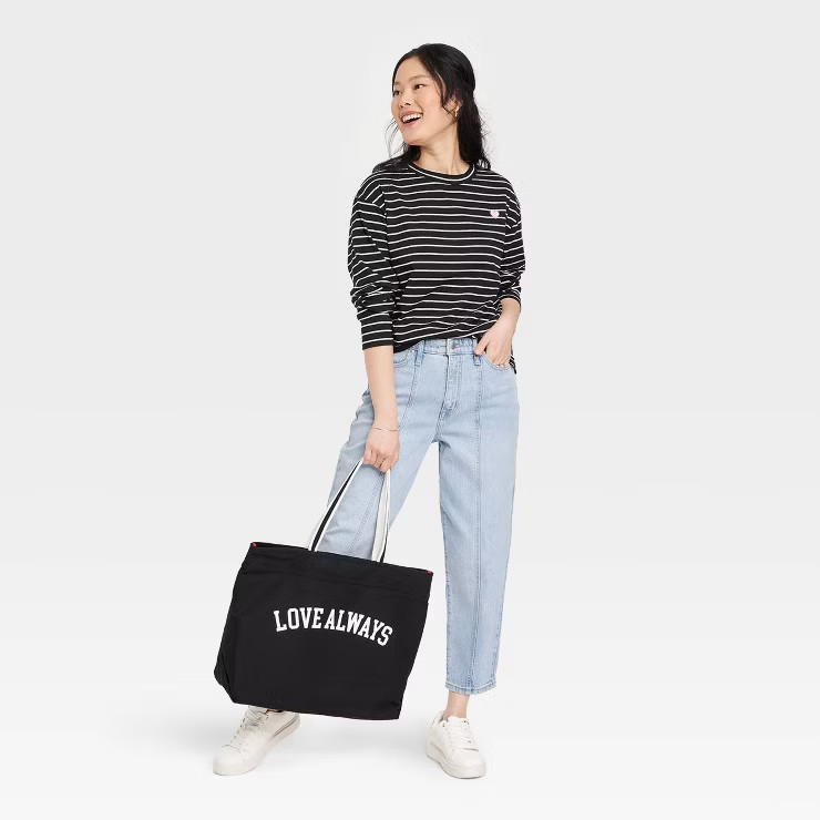 Women's Long Sleeve T-Shirt - A New Day™ Striped | Target