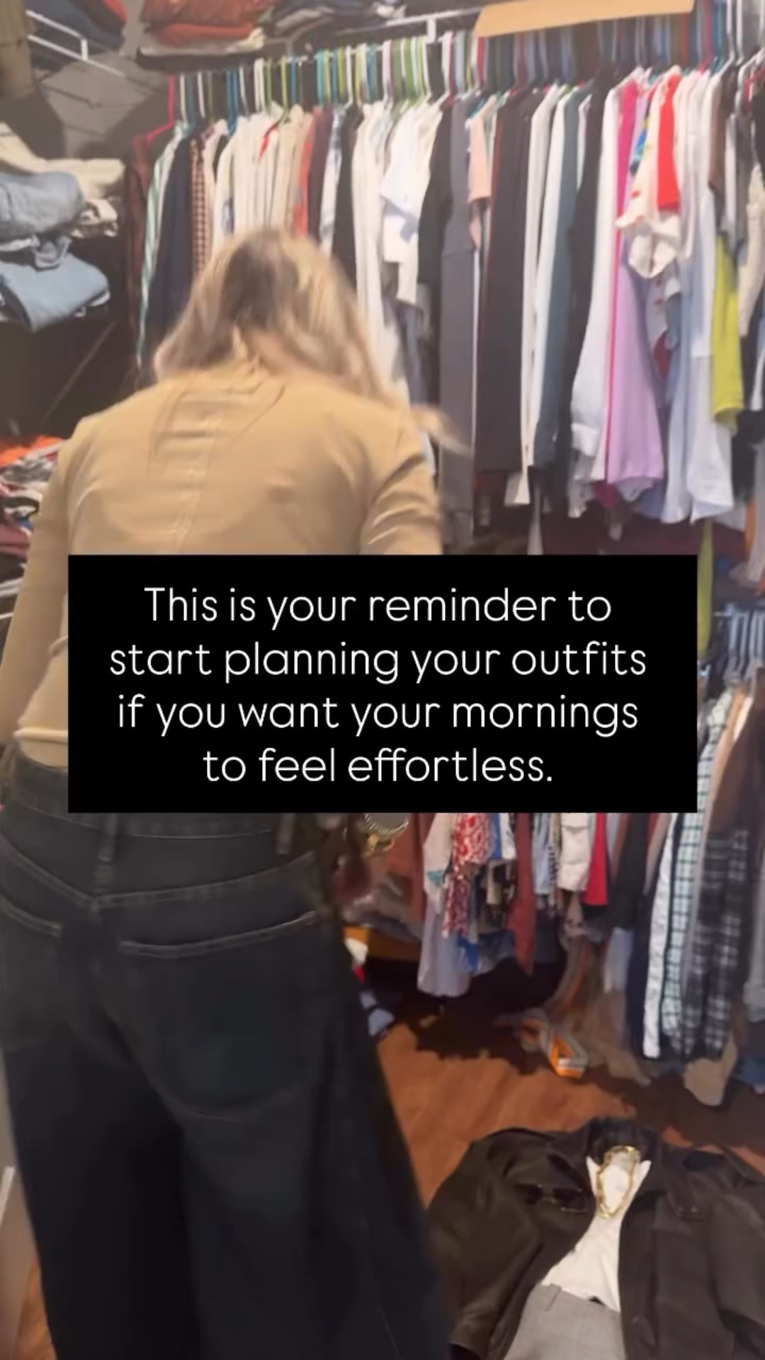 When your outfits are planned, your mornings stop feeling chaotic — and start feeling calm. A few intentional minutes each week can save you countless hours of frustration, outfit changes, and “I hate everything in my closet” moments.

And here’s the truth:
Effortless style isn’t about owning more.
It’s about knowing what works, having outfits ready to go, and feeling confident before you even walk out the door.

✨ If you’re tired of guessing, stressing, or staring at your closet every morning… Our personal styling services were designed to help you build a wardrobe (and weekly outfit plan) that actually works for your life.
Tap the link in bio to get started.