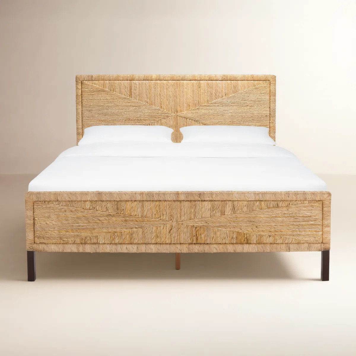 Aleja Woven Banana Stem Bed | Wayfair North America