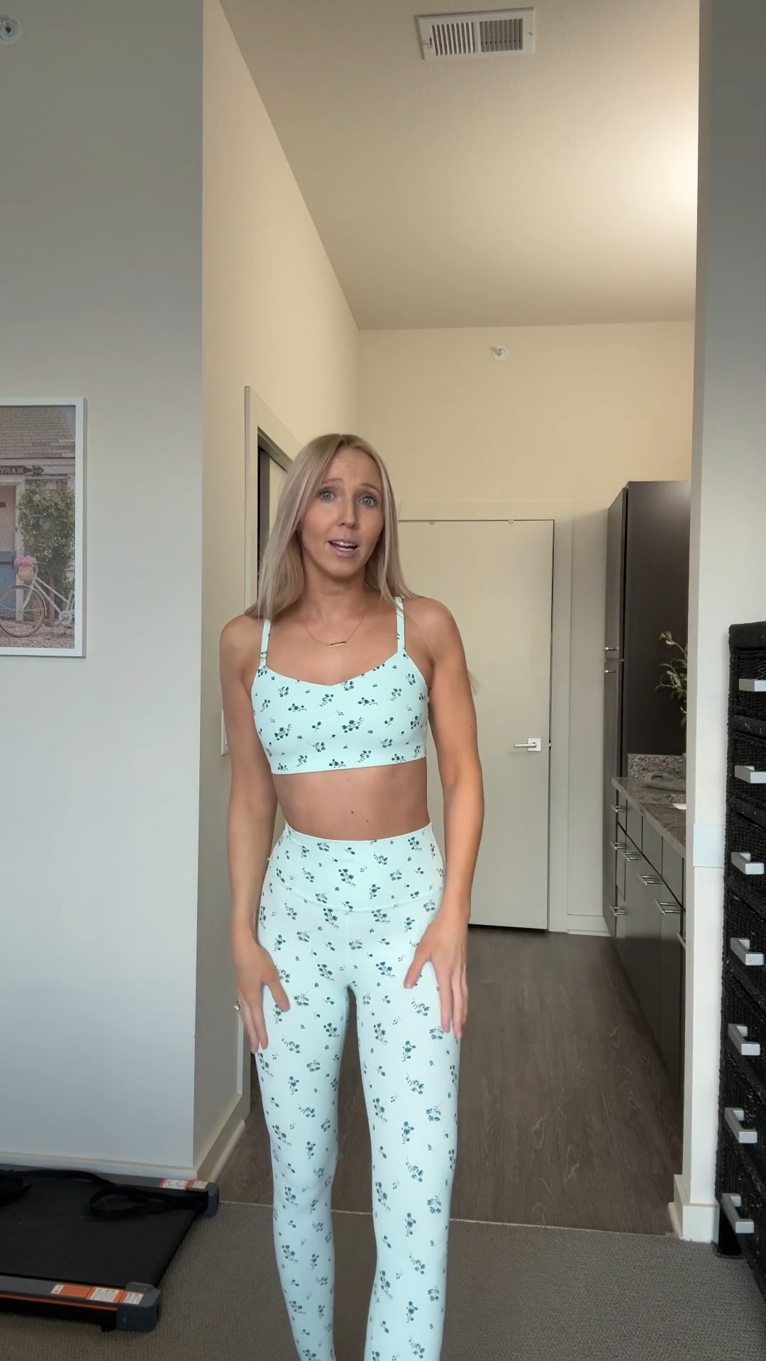 Current ootd - floral activewear set for Spring!

These are the best sports bras with built in padding! I size up to a small. I own so many colors!

My light blue floral leggings match and are so comfy as well! I’m in an XS, they have light compression and are very high waisted!

I’ll link my Target activewear set below and some other Target workout outfits below!

Target activewear, target sports bras, Target all in motion, Target Joylab, workout outfit, cute workout outfits, high waisted leggings, comfy leggings, Target style, Spring fashion, Spring outfit ideas

#LTKootd #LTKActive #LTKvlog