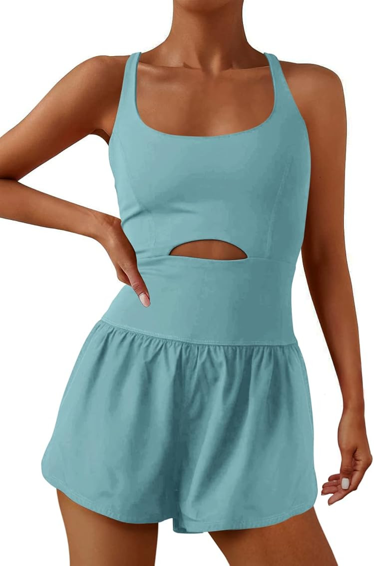 Womens Running Onesie Workout Romper | Amazon (US)