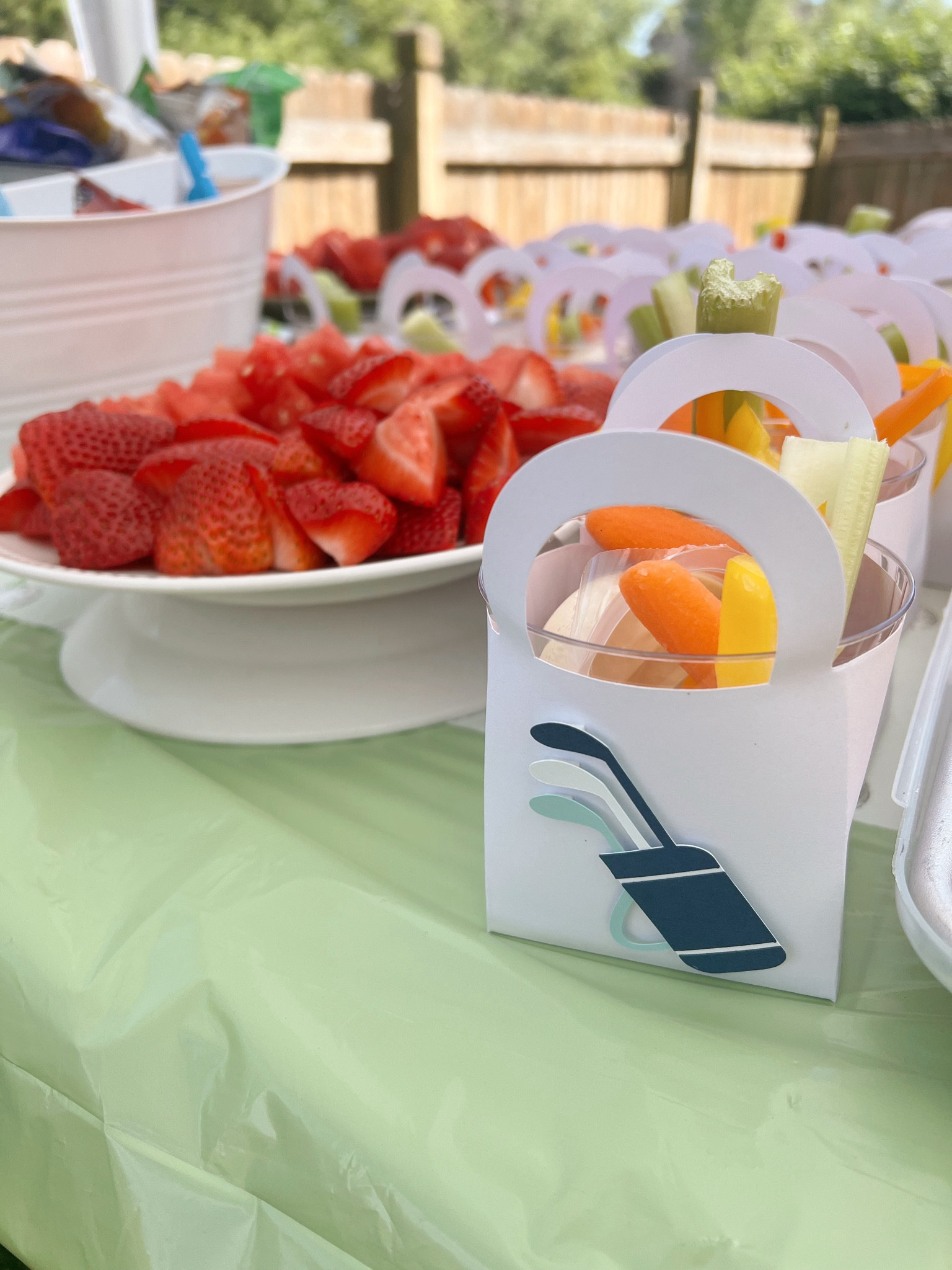 These little favor bags made the perfect veggie and hummus cup holders! 

#LTKKids #LTKParties #LTKFamily