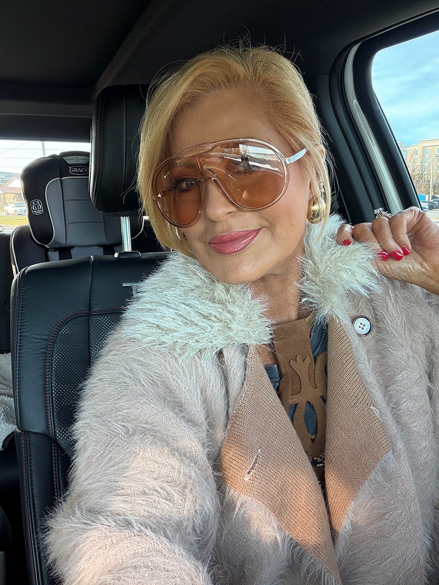 This jacket is so cozy & soft. I sized down to a smalll

#LTKSeasonal #LTKOver40 #LTKootd