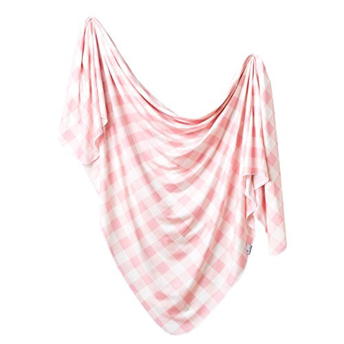 Copper Pearl Large Premium Knit Baby Swaddle Receiving Blanket London | Amazon (US)