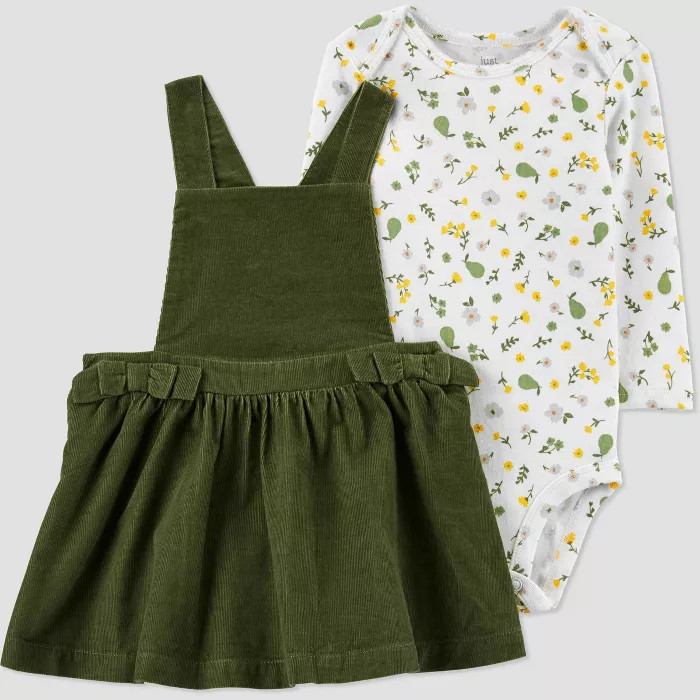 Baby Girls' Floral Skirtall Top & Bottom Set - Just One You® made by carter's Ol... | Target