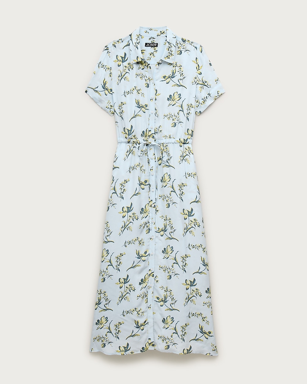 Elena shirt-dress in crepe de chine | J. Crew US