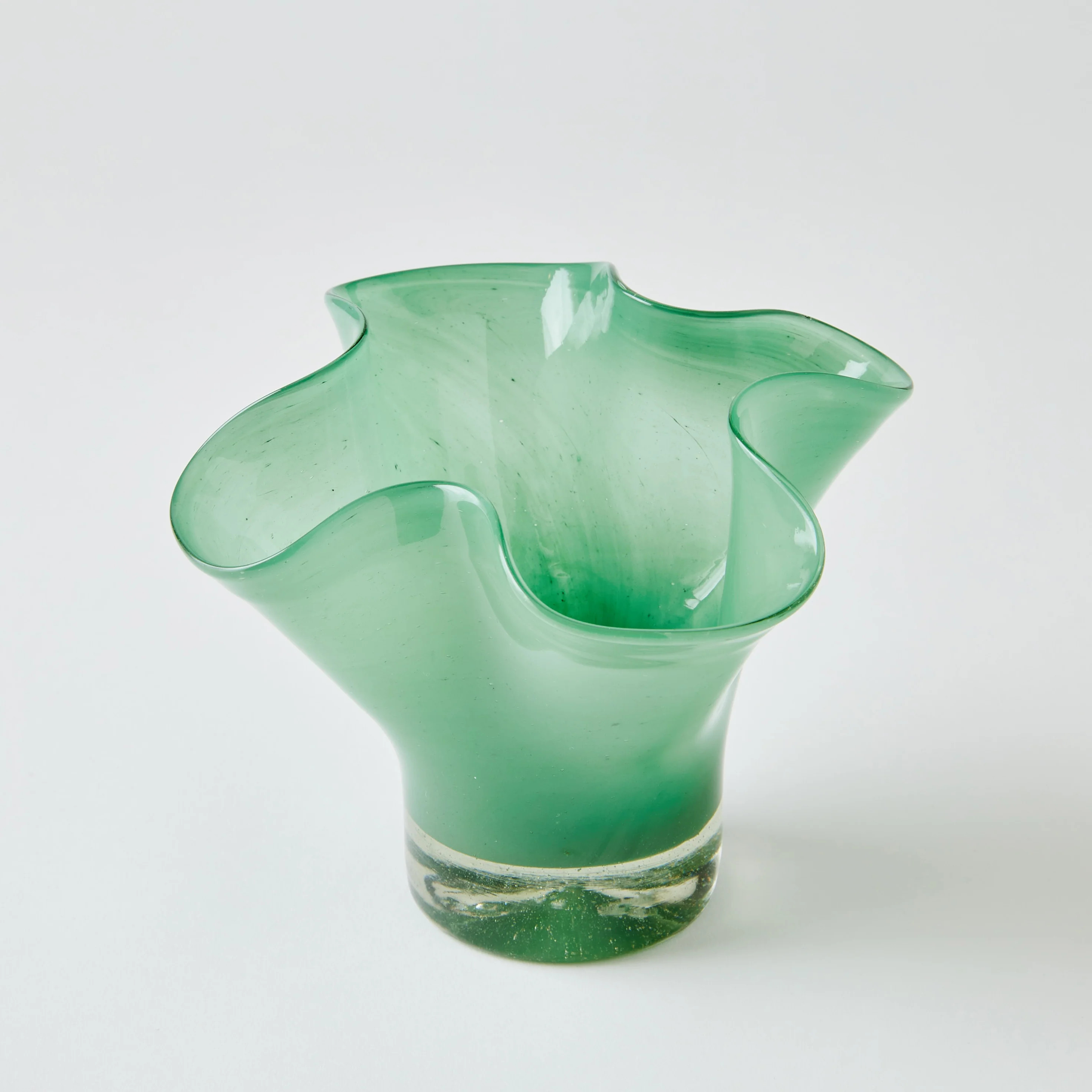 Petite Lettuce Leaf Vase without "7" stamp | Half Past Seven