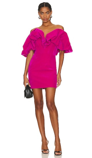 Golden Hour Dress in Magenta | Revolve Clothing (Global)