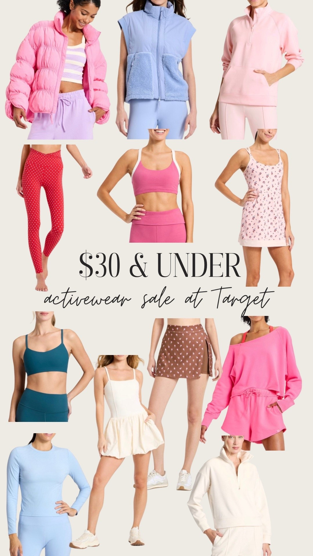 30% off activewear at Target!!!