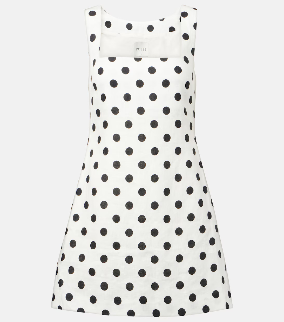 Alice polka-dot linen minidress | Mytheresa (US/CA)