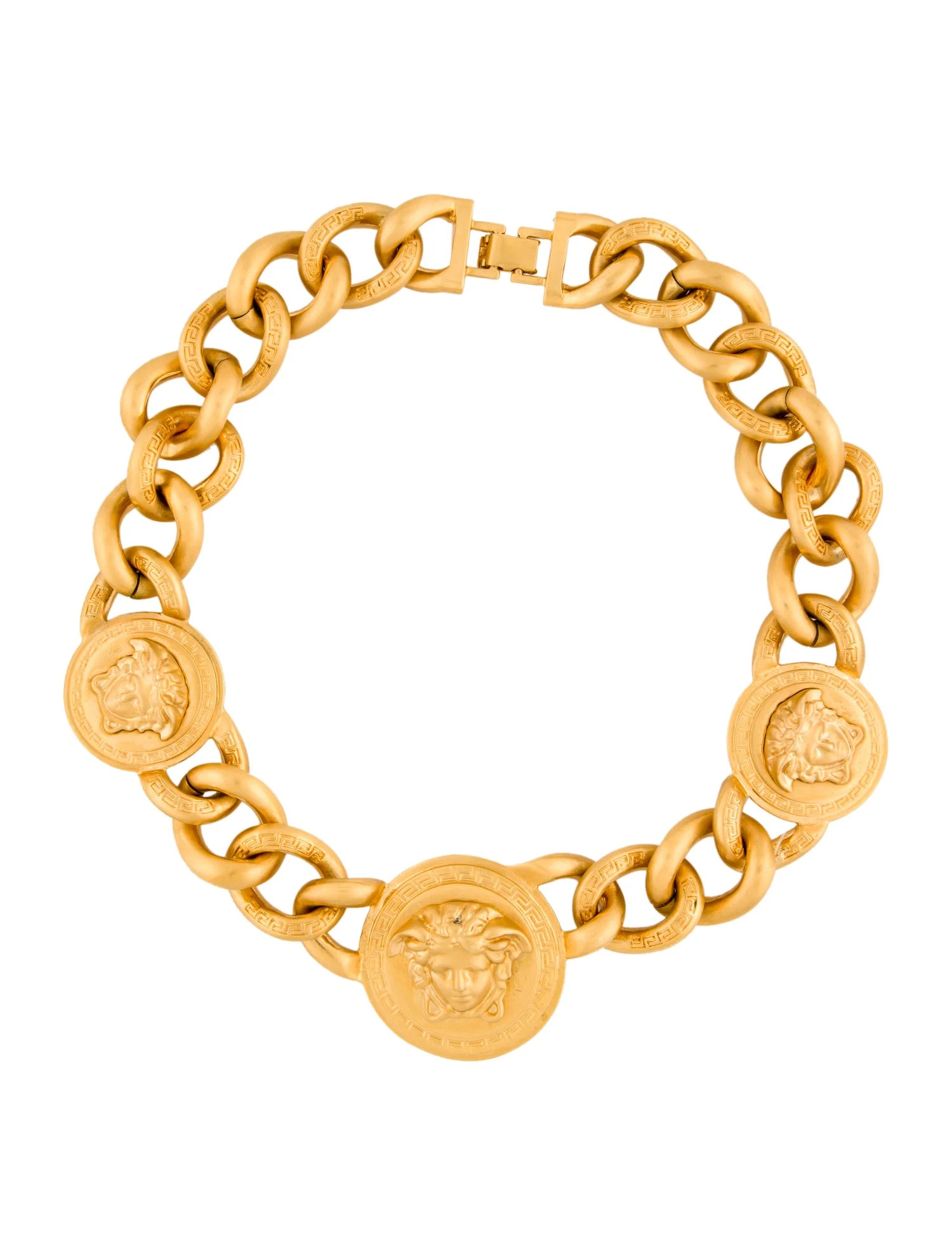 Chunky Chain Collar Necklace | The RealReal