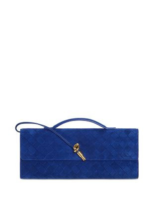 Andiamo Intrecciato Suede Clutch | Bloomingdale's (US)
