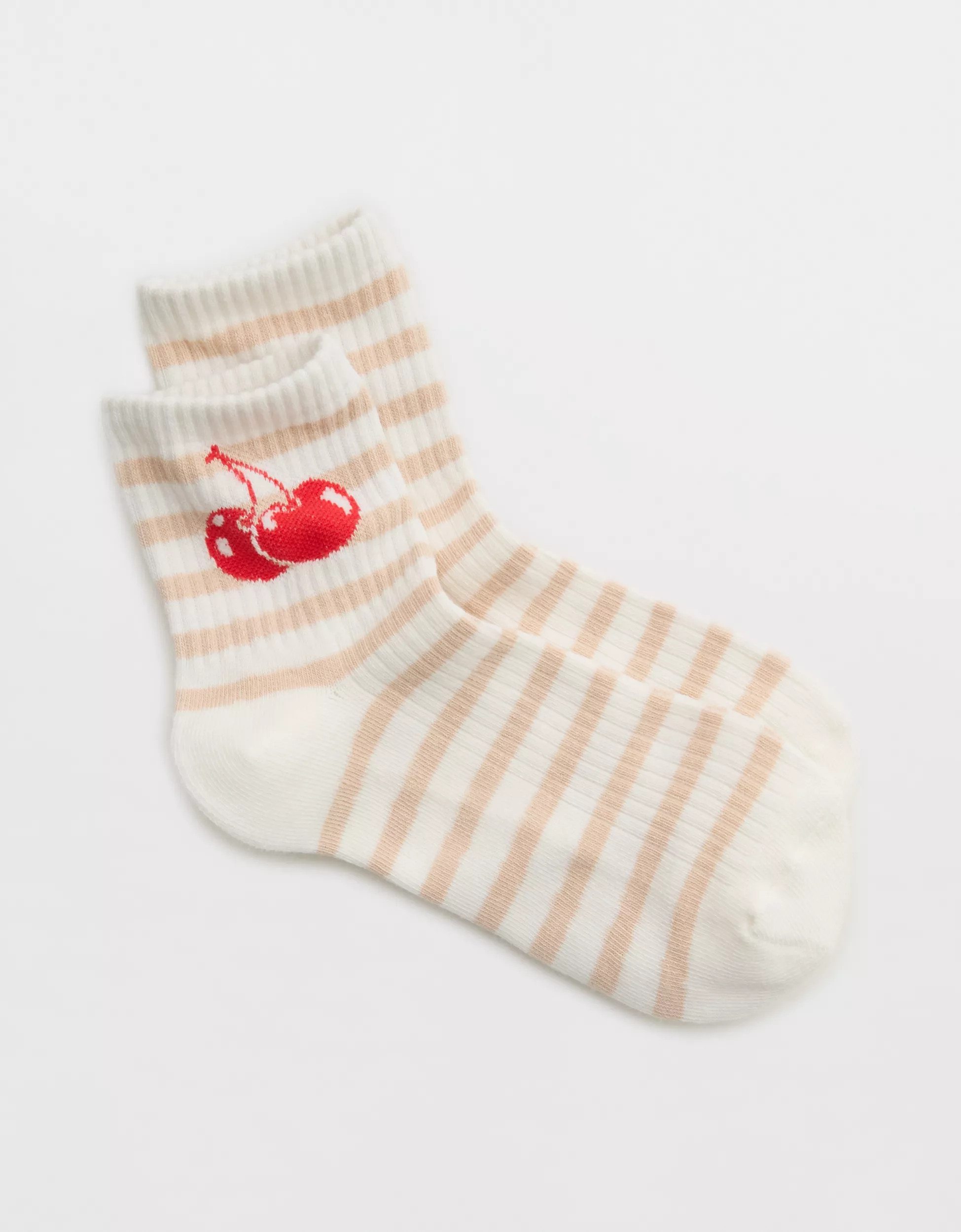 Aerie Ribbed Cotton Bobby Socks | American Eagle Outfitters (US & CA)