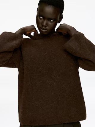 Alpaca-Wool Blend Jumper | Arket UK