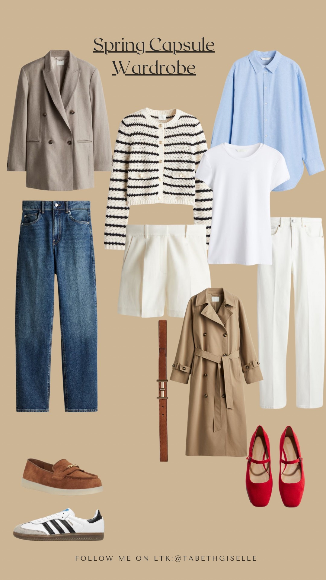 Must have spring capsule wardrobe essentials 

#LTKspring #LTKpetite #LTKsummer