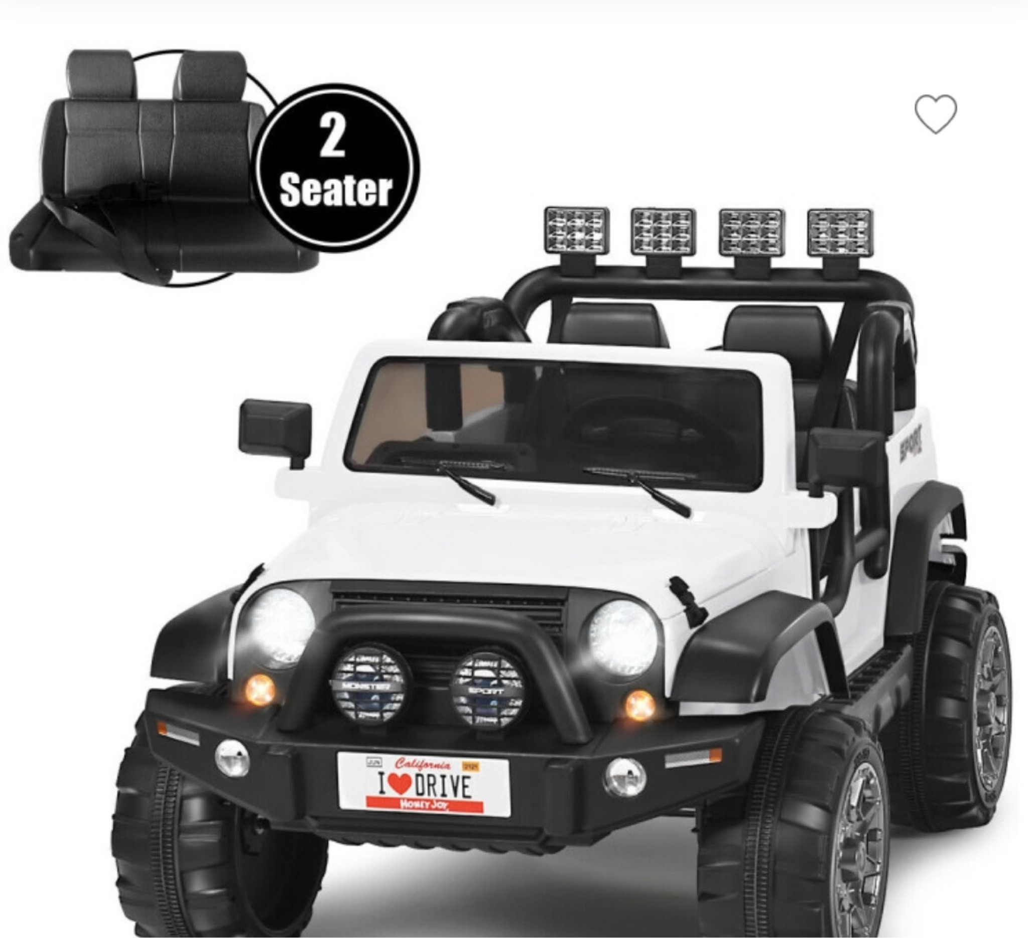 2 seater ride on jeep 

#LTKkids #LTKGiftGuide #LTKSeasonal