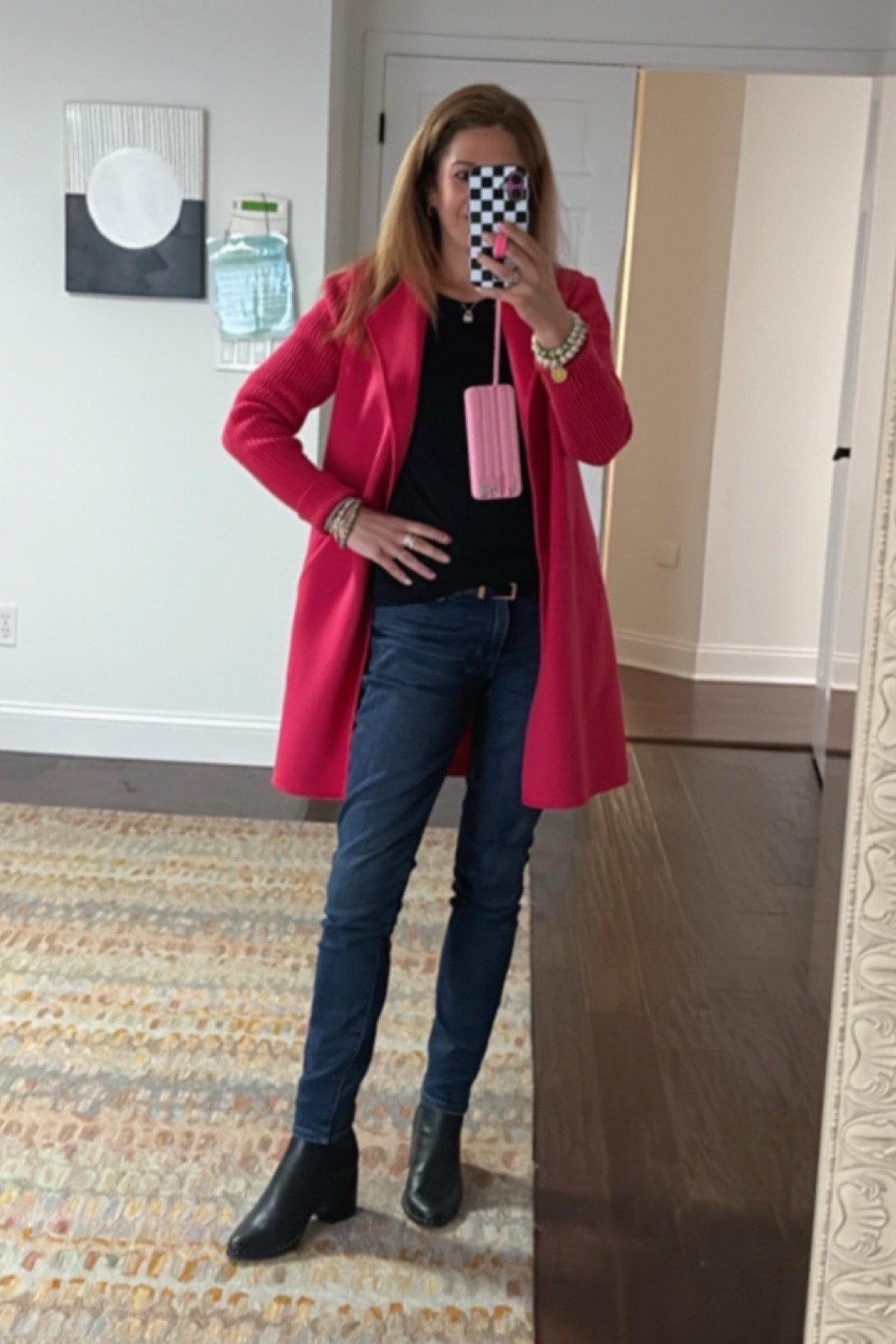 🤩Hello! Hotties, shop this amazing look! Don’t you love the pop of pink!! Follow & like! Shop Now!! �
🩷 Super soft! Not itchy, cashmere! Fits TTS.
💙 Closet staple fits TTS
🖤 Comfy booties 
P.S. My portable phone changer is a must! (only $20 bucks)! 
👉SHOP NOW! 

#LTKFinds
#LTKFollow
#FollowMyLTK
#LTKStyle
#LTKShop
#LTKFashion
#FollowMyStyle
#FollowMyJourney
#LikeToKnowIt
#ShopMyLTK
#FollowMyFeed
#LTKDaily#LTKWatchNow

#LTKstorytime #LTKGiftGuide #LTKHoliday