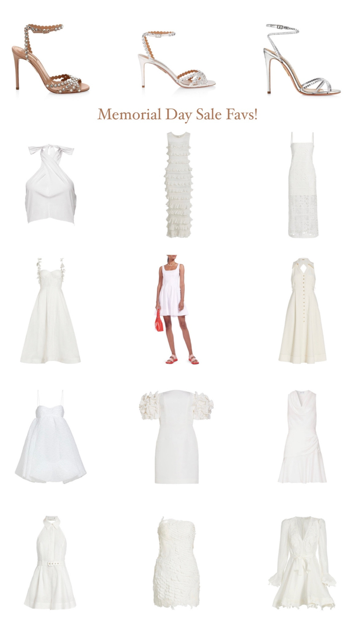 New styles added to Saks Memorial Day Sale!

#saks #sakssale #oscardelarenta #oscardelarentasale #zimmerman #zimmermansale #alexis #d&g #sale #designersale #bride #bridal #whitedress #khaite 

#LTKshoecrush #LTKsalealert #LTKwedding