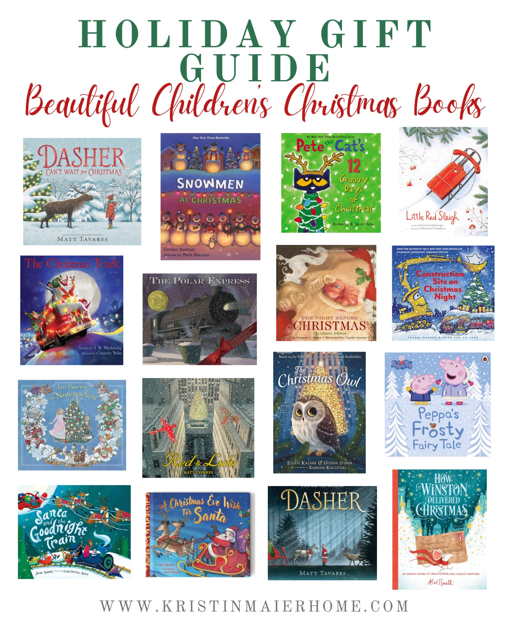 Holiday gift guide. Beautifully illustrated and written Christmas books for children. 

#LTKHoliday #LTKGiftGuide #LTKkids