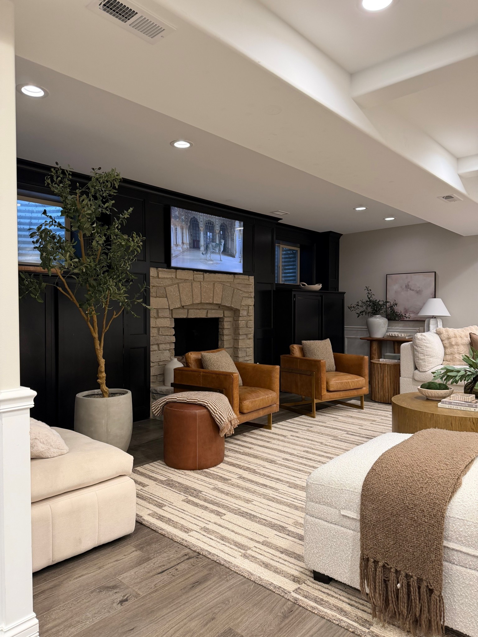 If you love warm, neutral spaces that feel cozy but elevated 🤍
I’ve linked all the pieces from our basement family room here on LTK. 

#LTKHome #LTKSaleAlert #LTKSeasonal