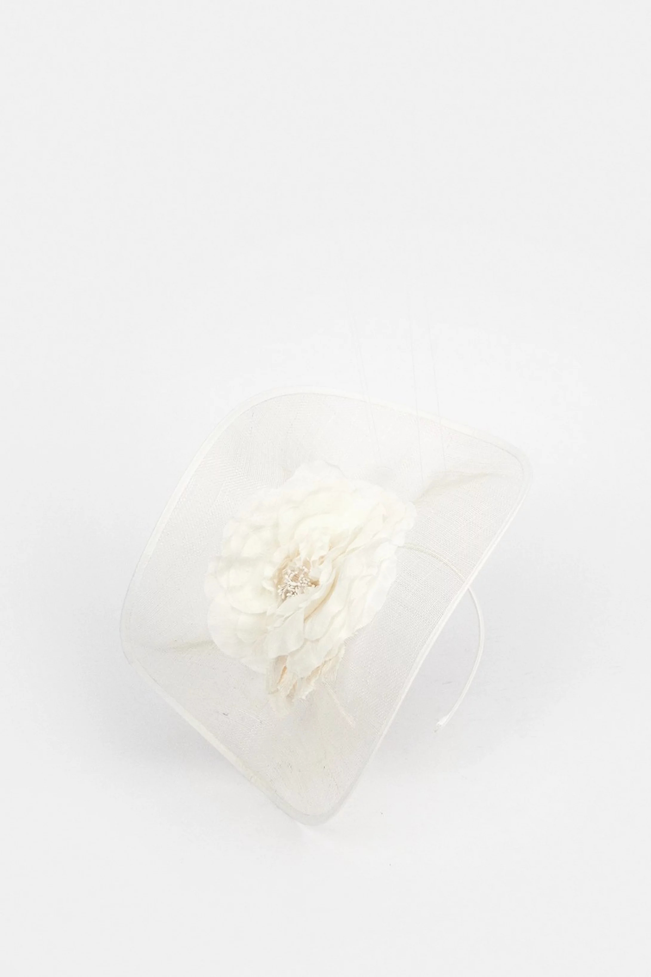 Flower Trim Headband Fascinator | Karen Millen | Karen Millen UK + IE + DE + NL