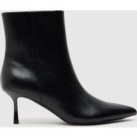 schuh brynn kitten heel boots in black | Schuh