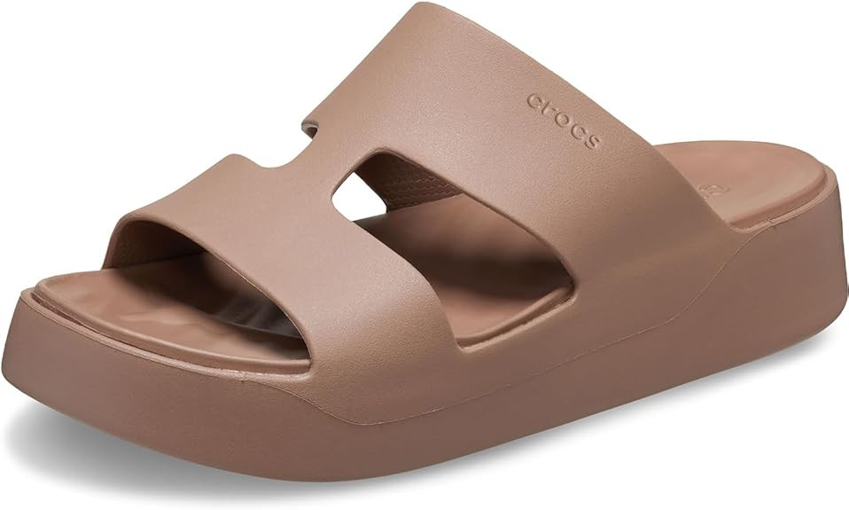 Crocs Women's Getaway Platform H-Strap Sandals, Wedge Sandals for Women | Amazon (US)
