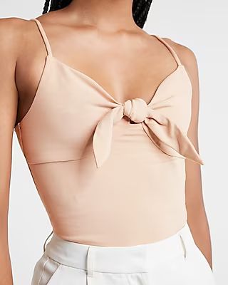 Tie Front Cami | Express