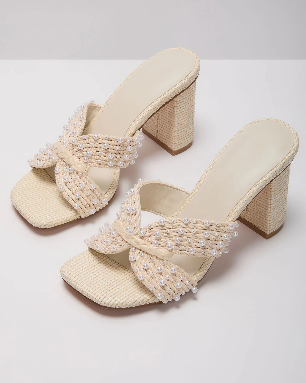 Celena Pearl Embellished Mules | VICI