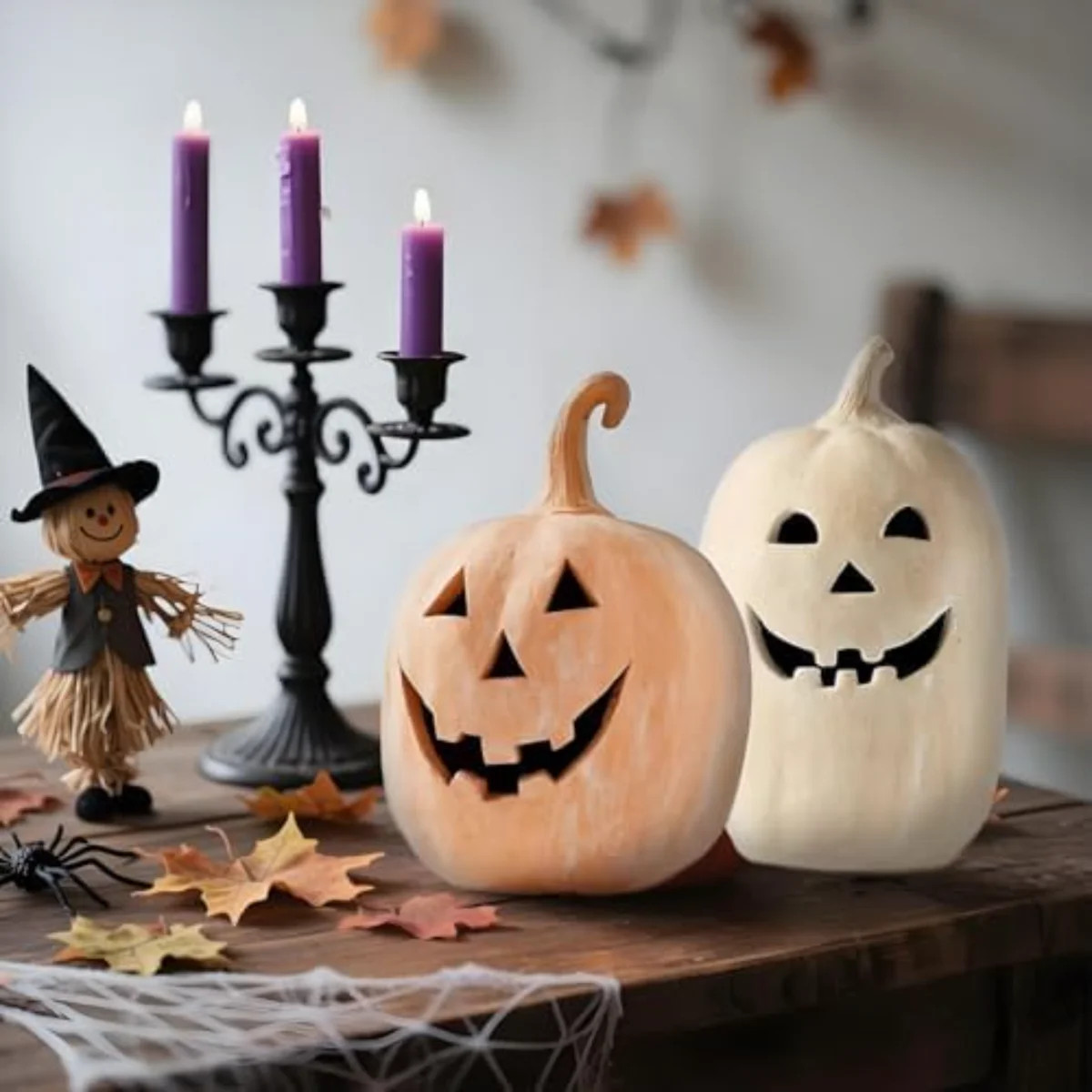 Handmade Terracotta Pumpkin Decor - Outdoor Terracotta Pumpkins Decor Halloween Jack-O'-Lantern, ... | Wayfair North America
