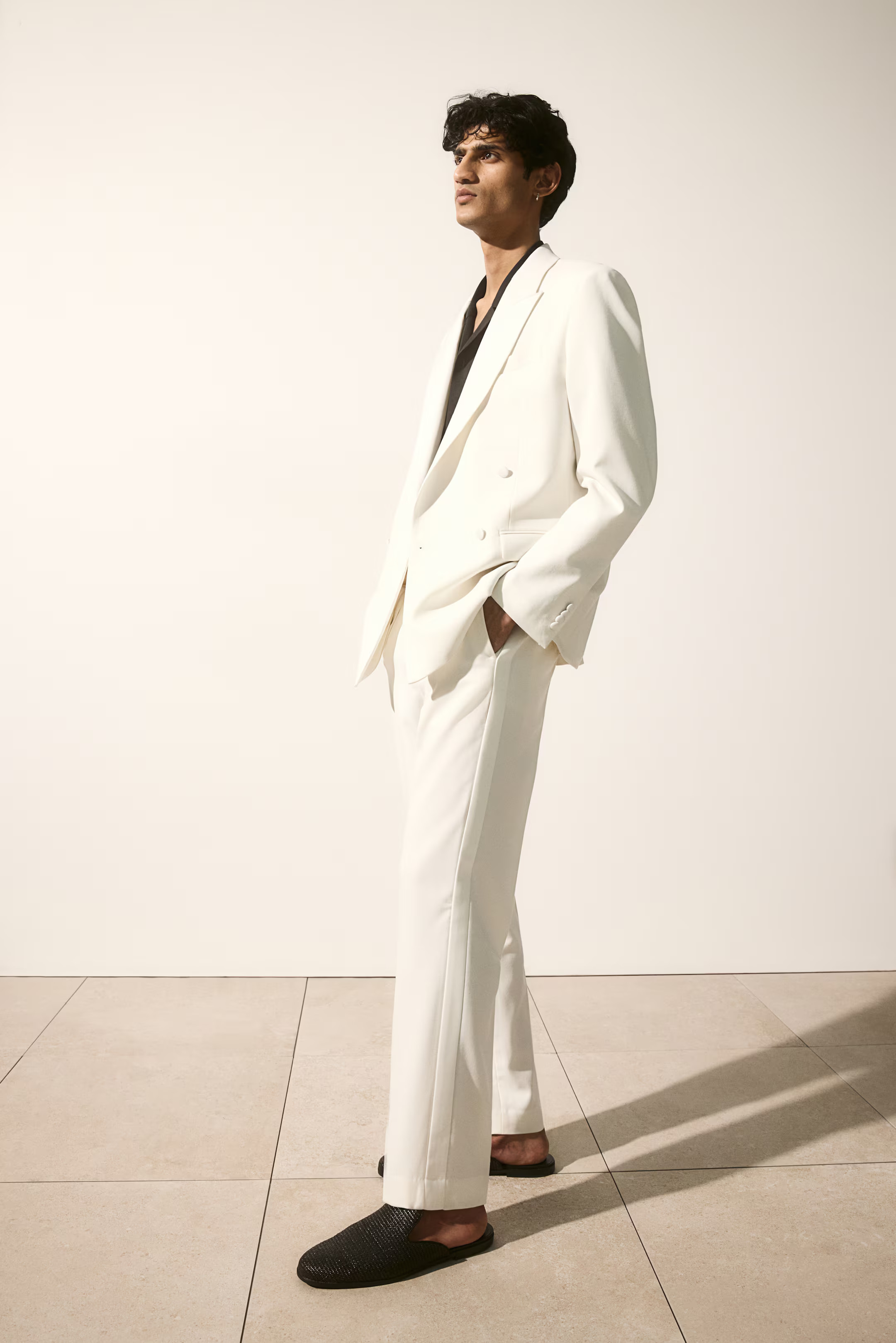 Regular Fit Tuxedo trousers | H&M (UK, MY, IN, SG, PH, TW, HK)