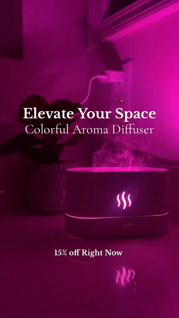 This colorful aromatic diffuser is super aesthetically pleasing. It sets the vibe and creates Ana amazing ambience for any room it’s in!

#LTKSaleAlert #LTKVideo #LTKGiftGuide