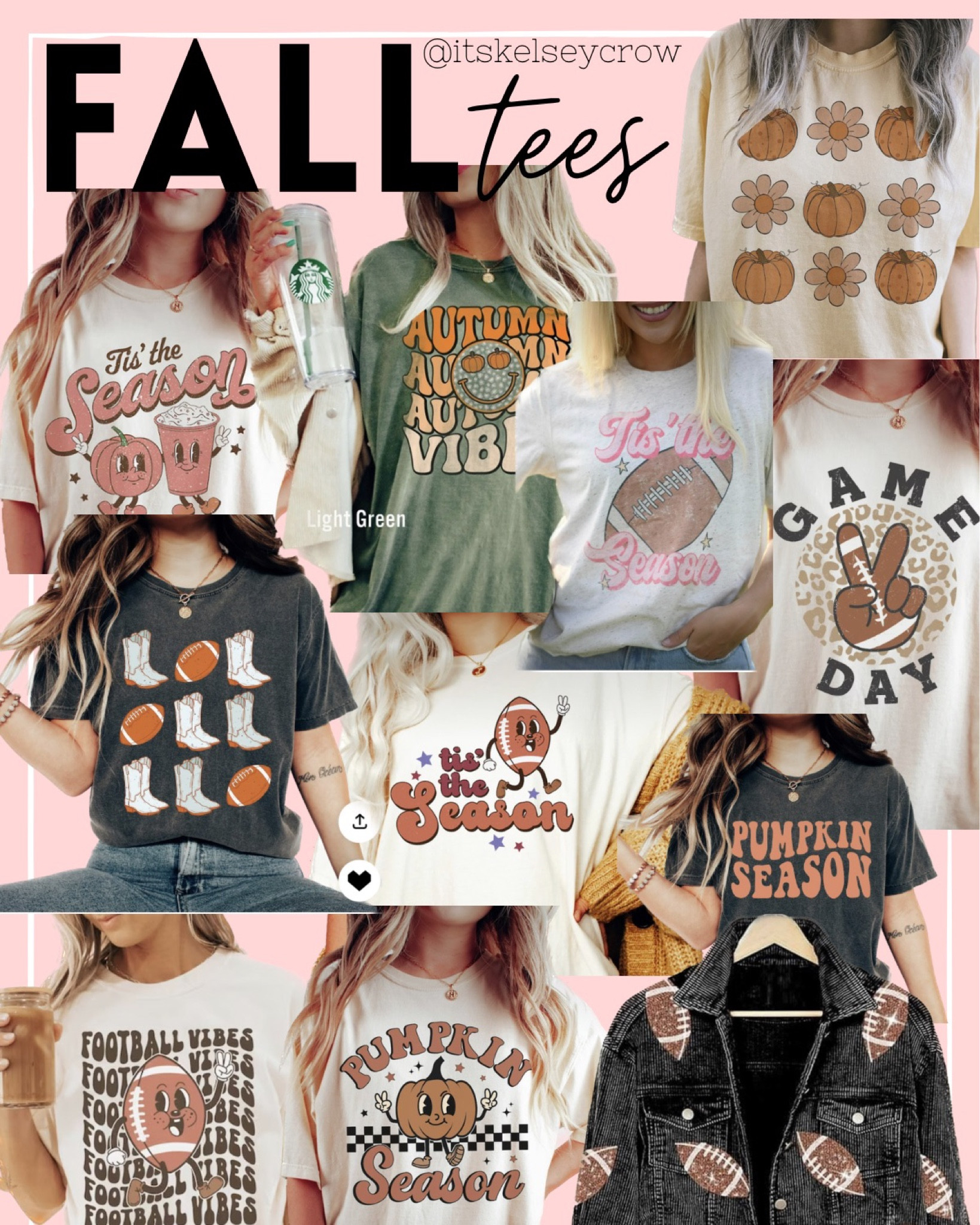 Fall
Teacher
Pumpkin
Football
Graphic tee
Retro
Oversized
Sequin


#LTKstyletip #LTKSeasonal #LTKBacktoSchool