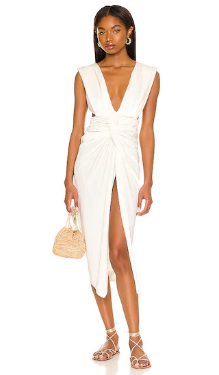 Mia Dress in Ivory | Revolve Clothing (Global)