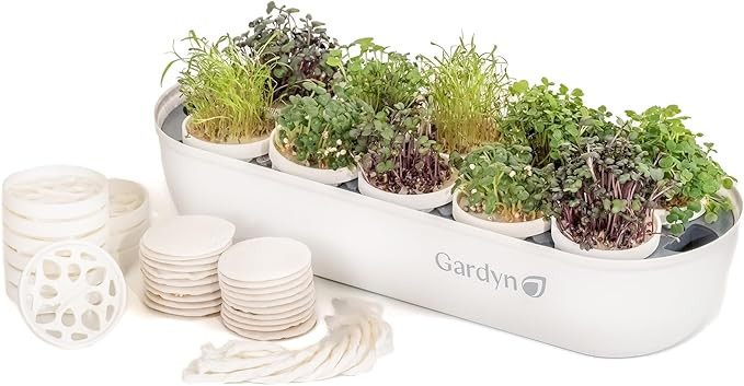 GARDYN Complete Microgreens Growing Kit - Indoor Herb Garden - Indoor Hydroponics Growing System ... | Amazon (US)