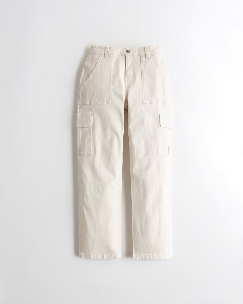 High-Rise Utility Dad Pants | Hollister (US)