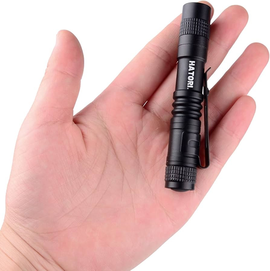 HATORI LED Mini Flashlight, Bright Small Handheld Pocket Flashlights Tactical High Lumens Pen Lig... | Amazon (US)