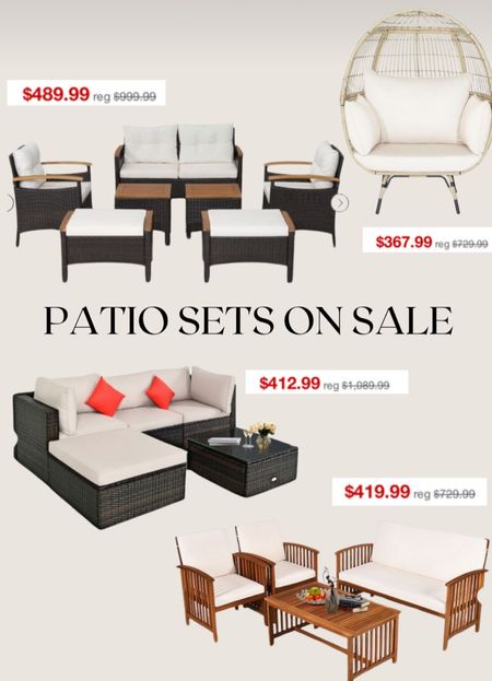 Patio sets on sale
Summer sale
Patio sale
Target sale
On sale now
#patiosets #patiosetsonsale #sale #salefinds #targetsale #targetfinds #summersale

#LTKHome #LTKSaleAlert