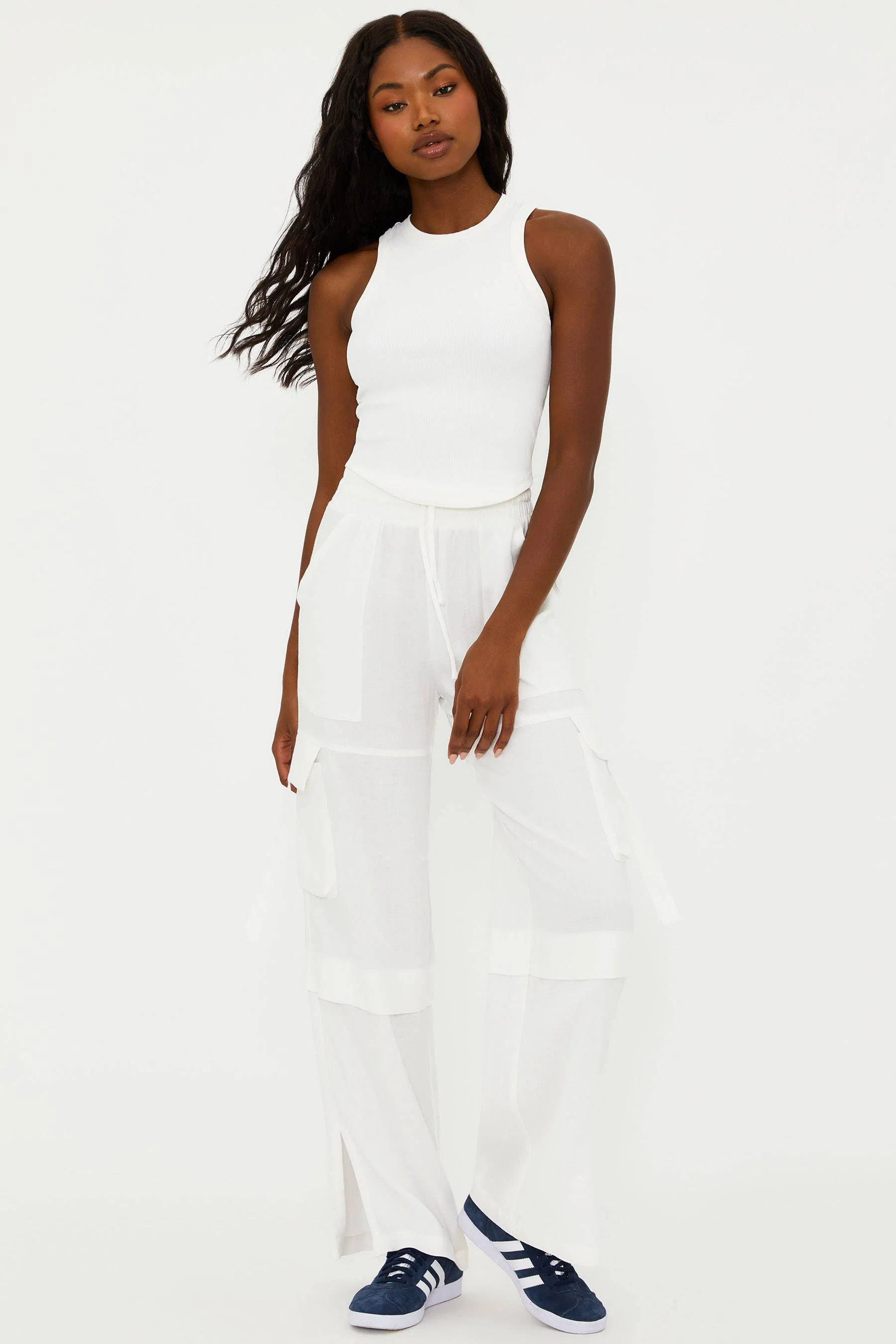 Gianna Pant White Linen | White Pants | Beach Riot | Beach Riot