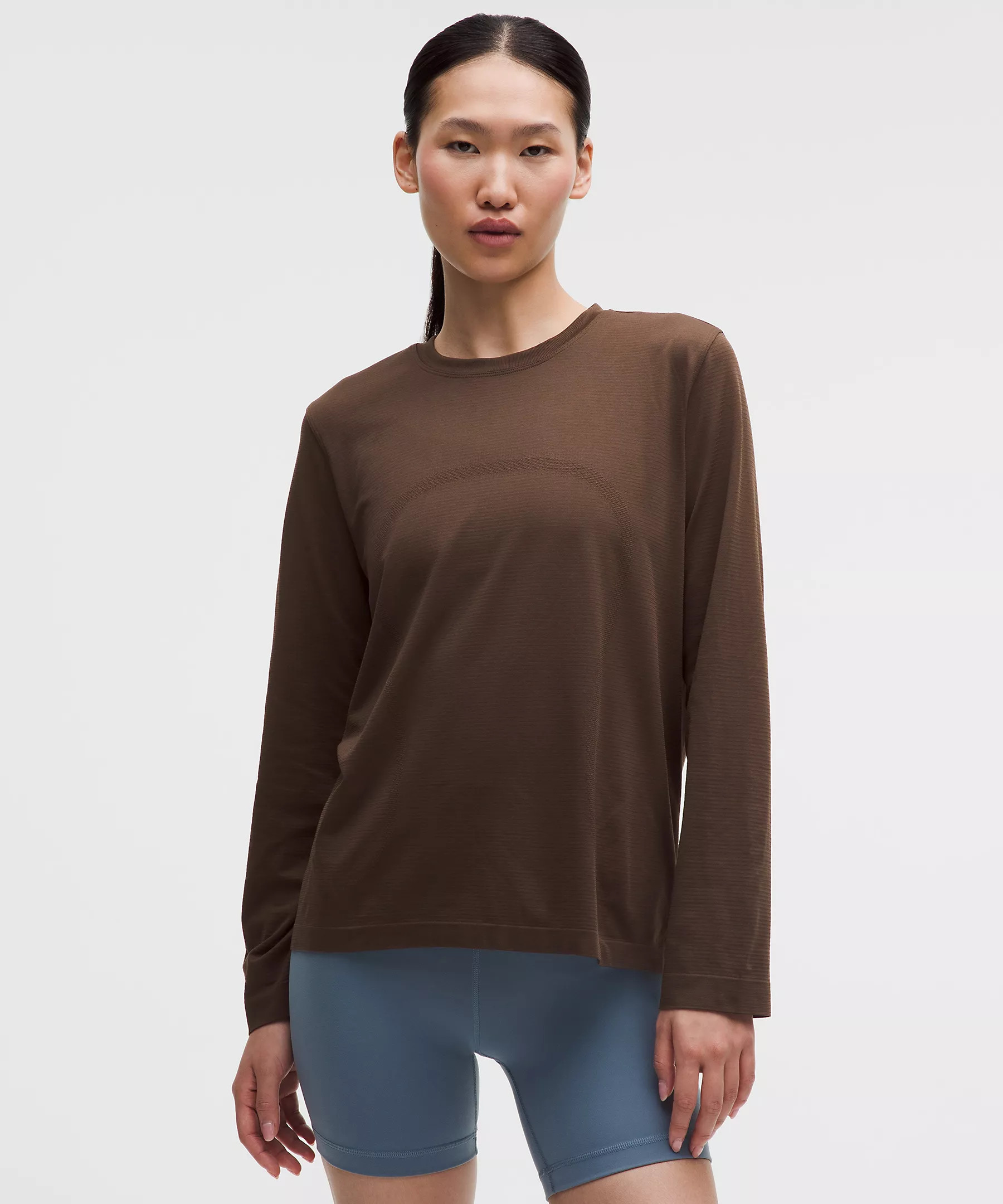 Swiftly Relaxed Long-Sleeve Shirt Hip Length | Lululemon (US)