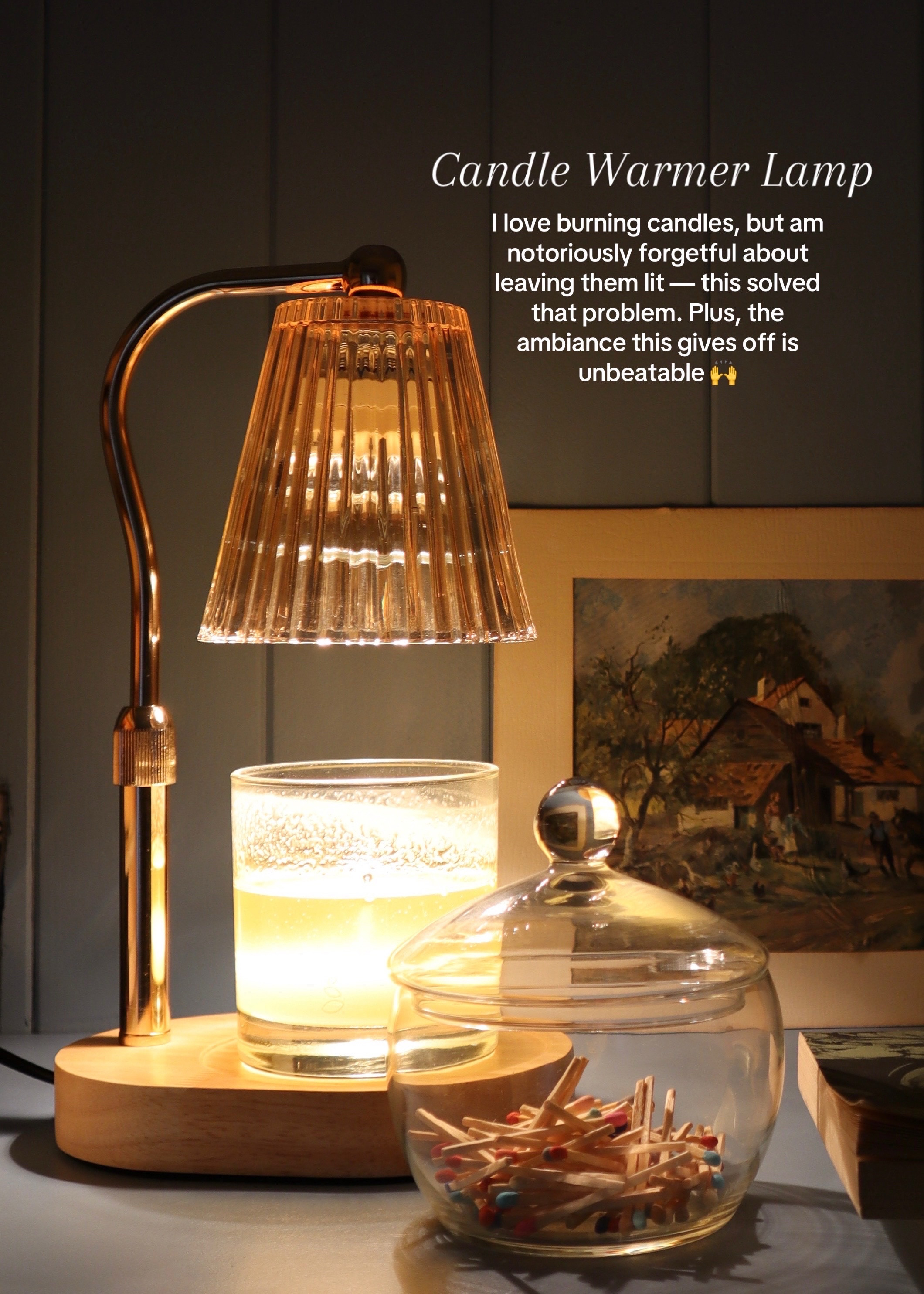 This may be my favorite purchase from all of 2024. I LOVE my candle warmer lamp and use it every single day.

#LTKHome #LTKGiftGuide #LTKFindsUnder50