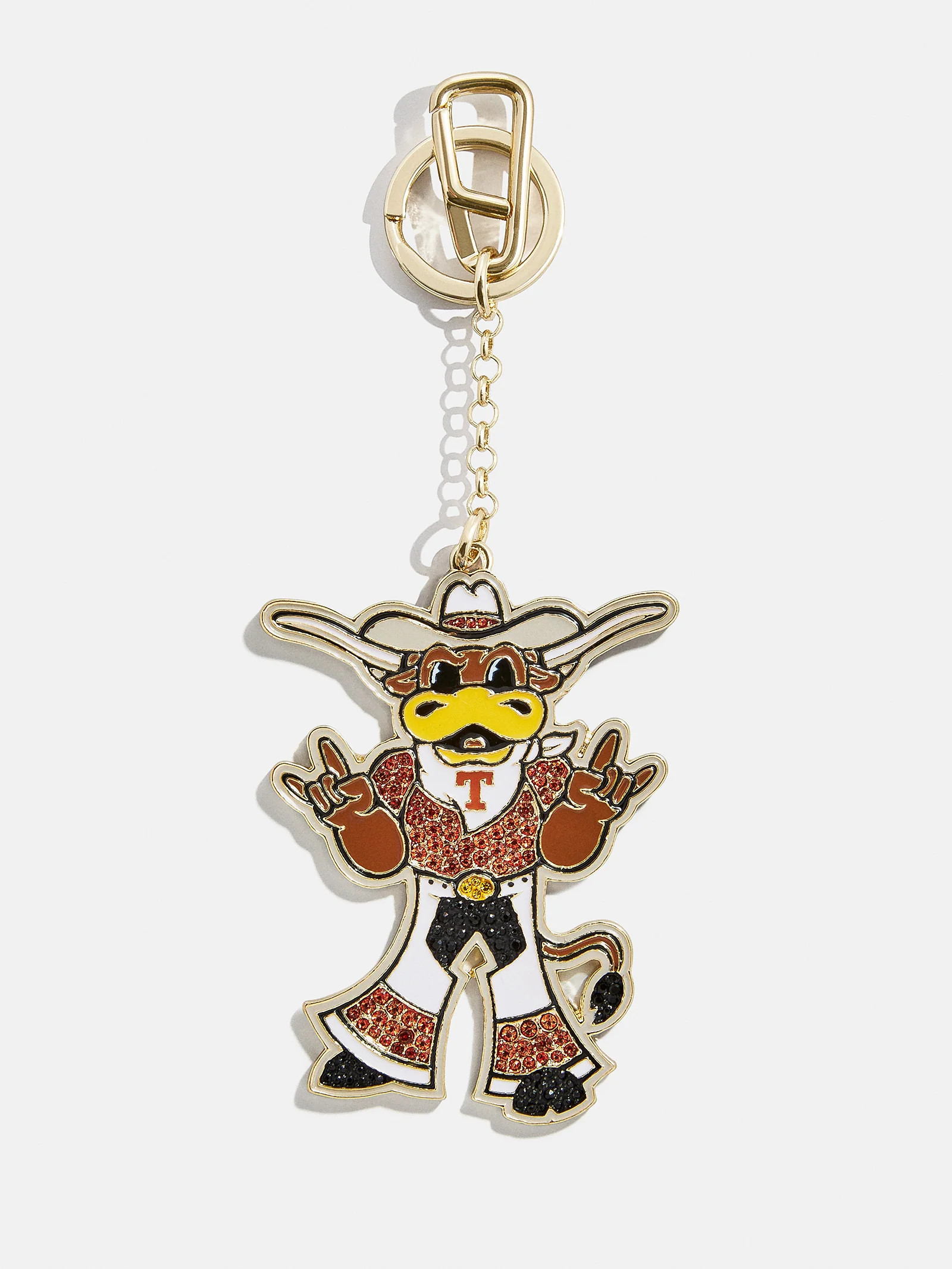 University of Texas at Austin Bevo Keychain - University of Texas at Austin | BaubleBar